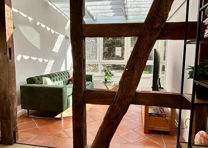 בית נופש Knusperhaeuschen Mit Sauna